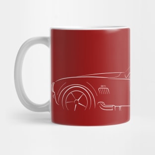 Ford Cobra - profile stencil, white Mug